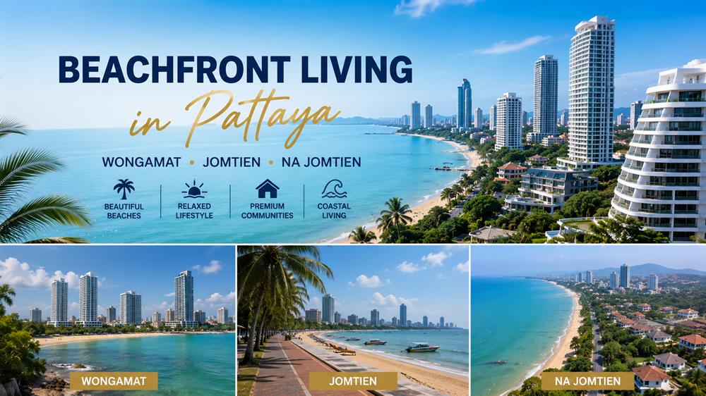 Comparing city centre and beachfront property investment opportunities in Pattaya, Thailand.